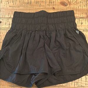 FP Movement Black Athletic Shorts Lightweight Design